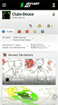 Mobile Screenshot of clubs-deuce.deviantart.com