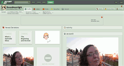 Desktop Screenshot of boxedmoonlight.deviantart.com