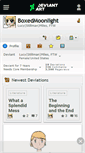 Mobile Screenshot of boxedmoonlight.deviantart.com