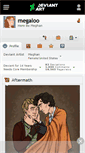 Mobile Screenshot of megaloo.deviantart.com
