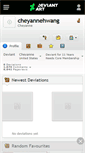 Mobile Screenshot of cheyannehwang.deviantart.com