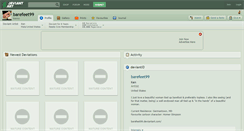 Desktop Screenshot of barefeet99.deviantart.com