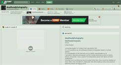 Desktop Screenshot of deadheadphotography.deviantart.com
