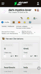 Mobile Screenshot of dark-mystics-lover.deviantart.com