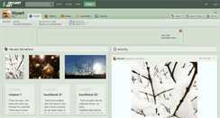 Desktop Screenshot of lillysart.deviantart.com