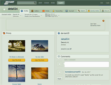 Tablet Screenshot of detail24.deviantart.com