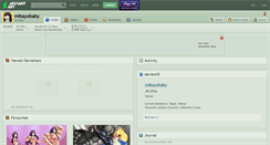 Desktop Screenshot of mikayobaby.deviantart.com