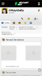 Mobile Screenshot of mikayobaby.deviantart.com