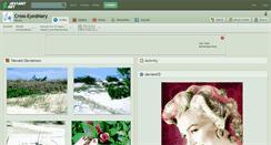 Desktop Screenshot of cross-eyedmary.deviantart.com
