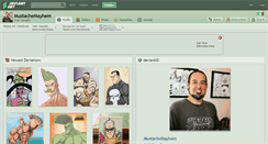 Desktop Screenshot of mustachemayhem.deviantart.com