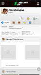 Mobile Screenshot of dianabanana.deviantart.com