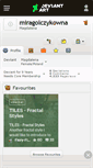 Mobile Screenshot of miragolczykowna.deviantart.com
