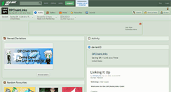 Desktop Screenshot of dpchainlinks.deviantart.com