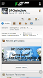 Mobile Screenshot of dpchainlinks.deviantart.com