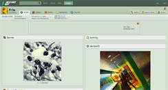 Desktop Screenshot of fr3a.deviantart.com