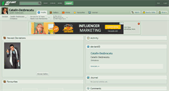 Desktop Screenshot of catalin-dezbracatu.deviantart.com
