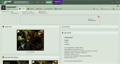 Desktop Screenshot of misere667.deviantart.com