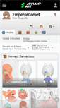 Mobile Screenshot of emperorcomet.deviantart.com