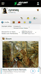 Mobile Screenshot of cyreneq.deviantart.com