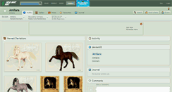 Desktop Screenshot of amiiara.deviantart.com