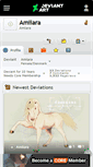 Mobile Screenshot of amiiara.deviantart.com