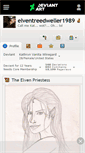 Mobile Screenshot of elventreedweller1989.deviantart.com