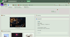 Desktop Screenshot of lsnk.deviantart.com