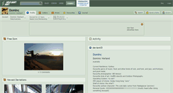 Desktop Screenshot of dominc.deviantart.com