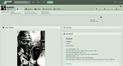 Desktop Screenshot of mckade.deviantart.com