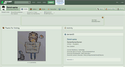 Desktop Screenshot of dorei-sama.deviantart.com