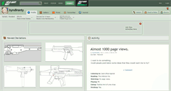 Desktop Screenshot of byndinsnty.deviantart.com