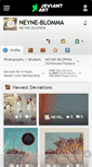 Mobile Screenshot of neyne-blomma.deviantart.com