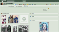 Desktop Screenshot of dirtcandyphotography.deviantart.com