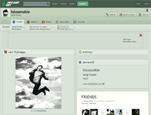 Tablet Screenshot of fotosensible.deviantart.com