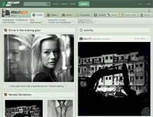 Tablet Screenshot of mizu1.deviantart.com