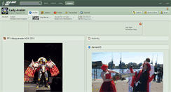 Desktop Screenshot of lady-avalon.deviantart.com