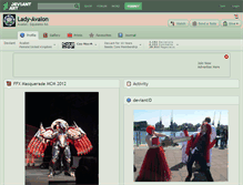 Tablet Screenshot of lady-avalon.deviantart.com