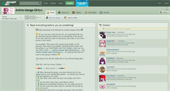 Desktop Screenshot of anime-manga-girls.deviantart.com