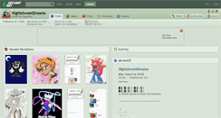 Desktop Screenshot of nightssweetdreams.deviantart.com