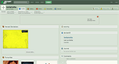 Desktop Screenshot of leelamotta.deviantart.com