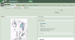 Desktop Screenshot of dimwitted.deviantart.com