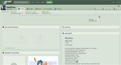 Desktop Screenshot of miaozhou.deviantart.com