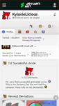 Mobile Screenshot of kylaxielicious.deviantart.com