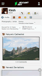 Mobile Screenshot of kiesh.deviantart.com