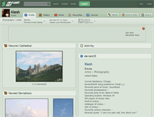 Tablet Screenshot of kiesh.deviantart.com