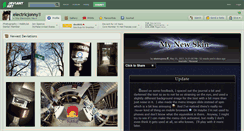 Desktop Screenshot of electricjonny.deviantart.com