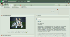 Desktop Screenshot of dez1nr.deviantart.com