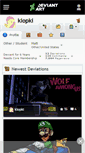 Mobile Screenshot of klopki.deviantart.com