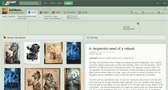 Desktop Screenshot of kaliskano.deviantart.com