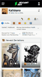Mobile Screenshot of kaliskano.deviantart.com